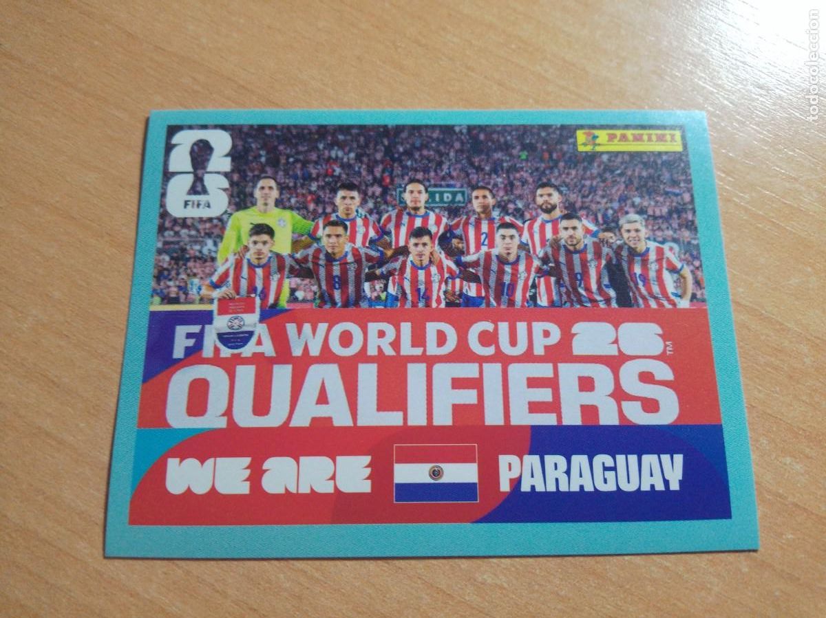 Cromos de Futebol: PAR 13 PLANTILLA DE PARAGUAY MUNDIAL FIFA WORLD CUP 2026 26 PANINI STICKERS NUEVO