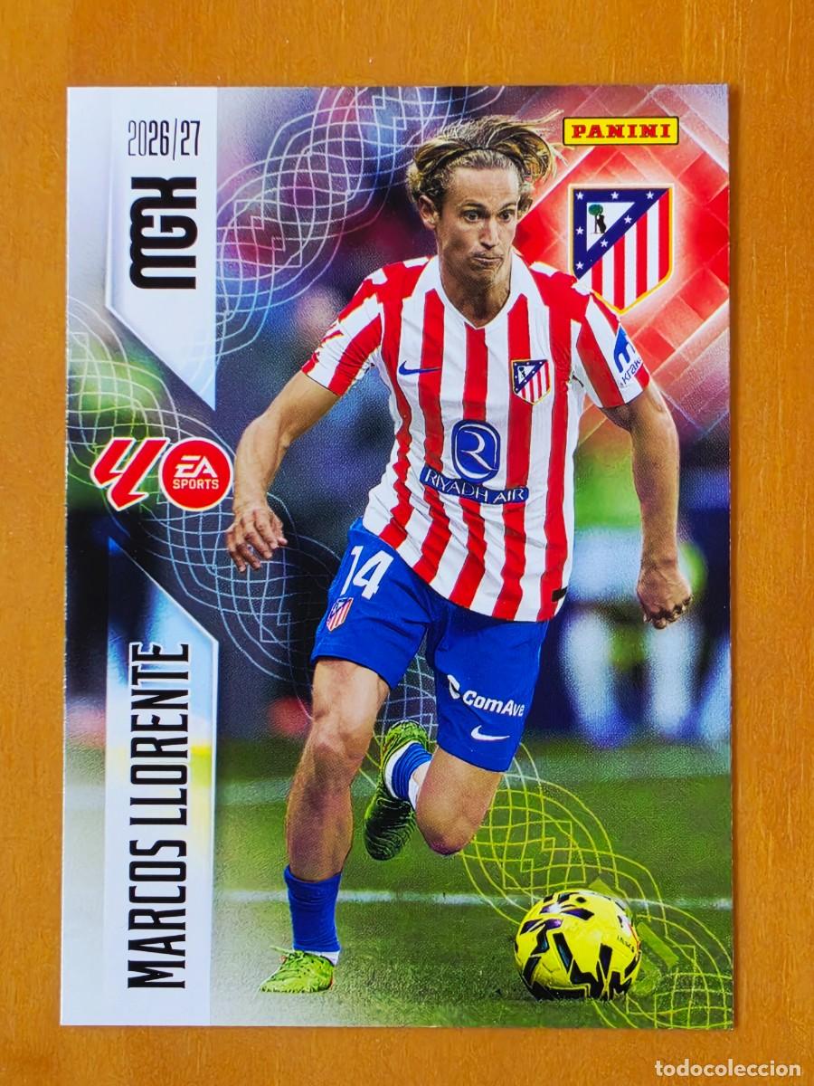 Cromos de Futebol: 58 Marcos Llorente, Atl&eacute;tico de Madrid, Panini Megacracks MGK 2026 2027 26 27