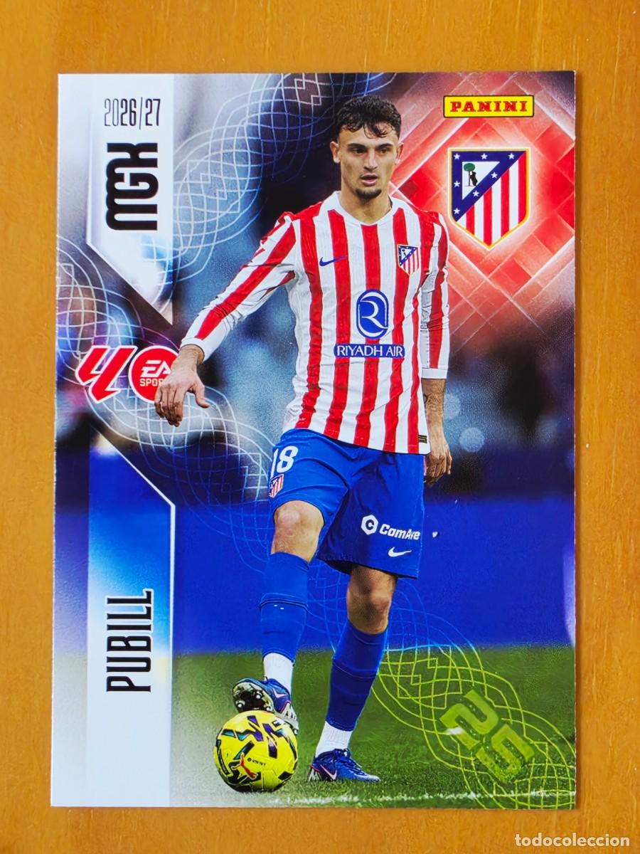 Cromos de Futebol: 60 Marc Pubill, Atl&eacute;tico de Madrid, Panini Megacracks MGK 2026 2027 26 27