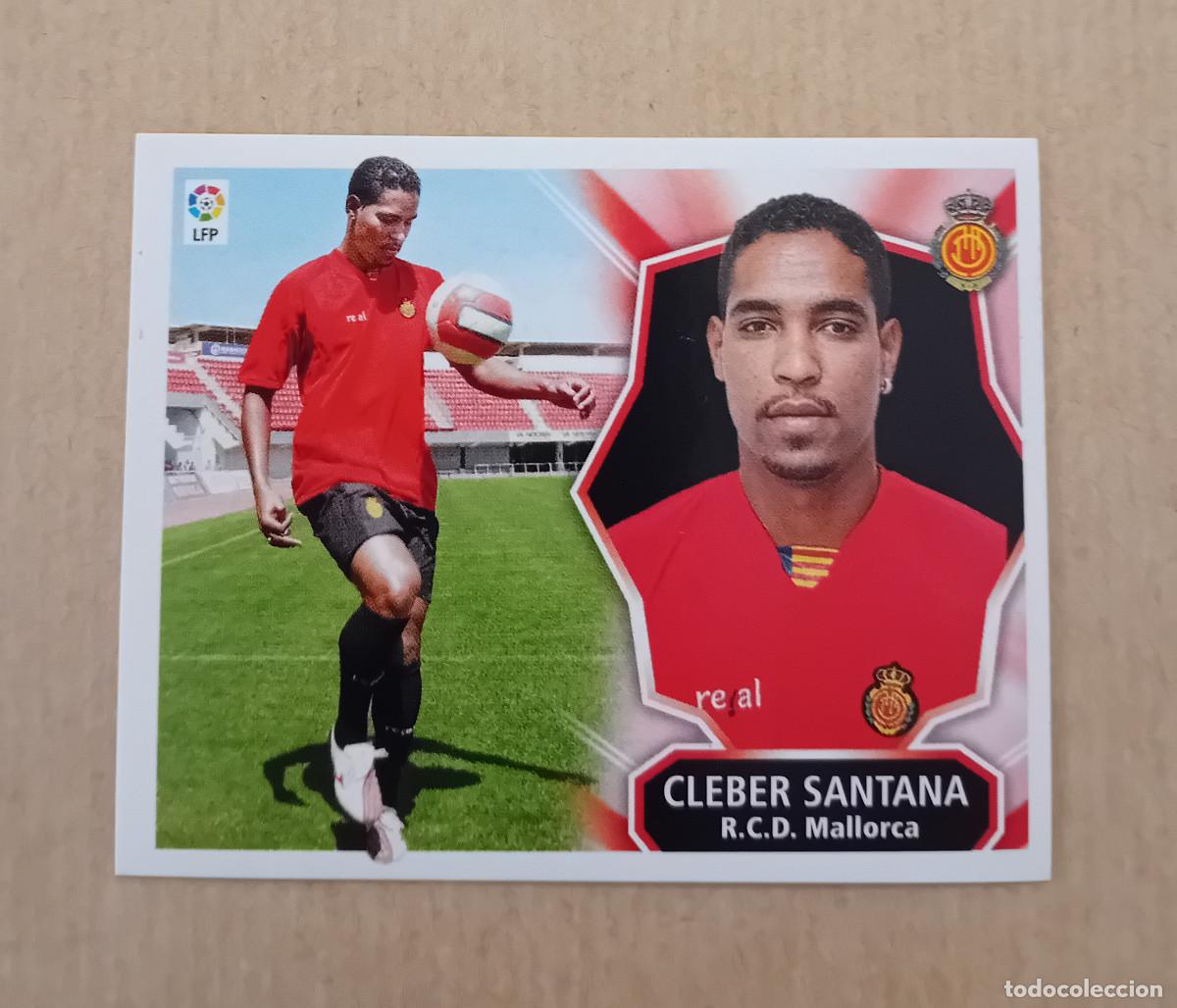 Cromos de Futebol: CROMOS - LIGA BBVA 2008 / 2009 - Ediciones Este (Panini) - Cleber Santana (Mallorca)Sustituye a Diaz