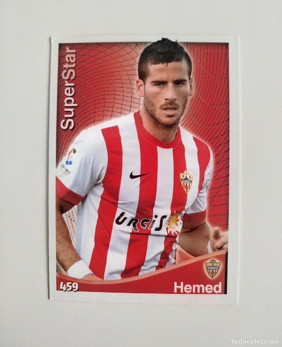 Cromos de f&uacute;tbol: Hemed 459 Superstar MUNDICROMO FICHAS DE LA LIGA QUIZ UD ALMER&Iacute;A 14 15 / 2014 2015
