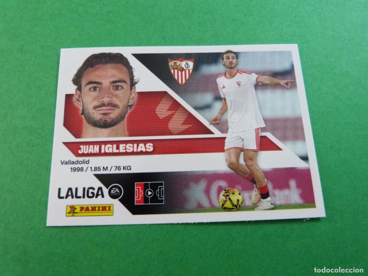Cromos de f&uacute;tbol: CROMO FUTBOL IGLESIAS SEVILLA F.C. COLOCA SIN PEGAR N&ordm; 6 BIS LIGA ESTE 2026-2027/26-27