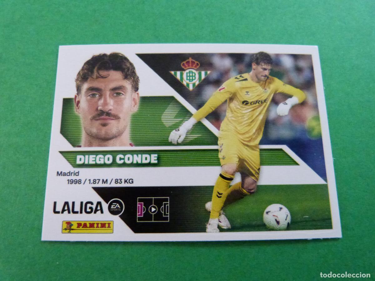 Cromos de f&uacute;tbol: CROMO FUTBOL DIEGO CONDE REAL BETIS BALOMPIE COLOCA SIN PEGAR N&ordm; 4 BIS LIGA ESTE 2026-2027/26-27