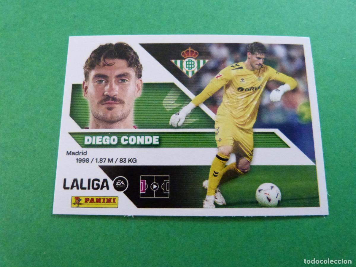 Cromos de f&uacute;tbol: CROMO FUTBOL DIEGO CONDE REAL BETIS BALOMPIE COLOCA SIN PEGAR N&ordm; 4 BIS LIGA ESTE 2026-2027/26-27