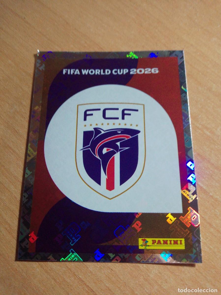Cromos de f&uacute;tbol: CPV 1 ESCUDO CABO VERDE MUNDIAL FIFA WORLD CUP 2026 26 PANINI STICKERS NUEVO