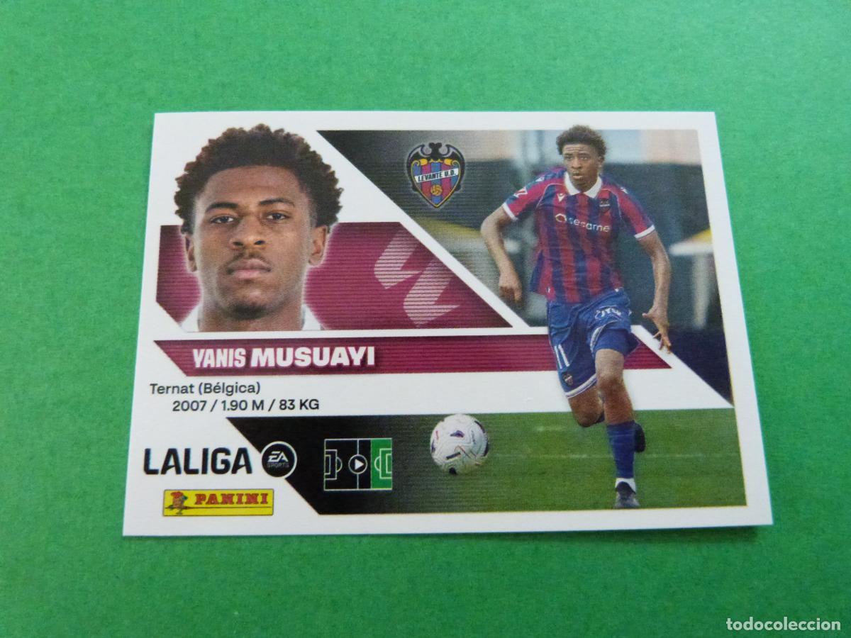 Cromos de f&uacute;tbol: CROMO FUTBOL MUSUAYI LEVANTE U.D. COLOCA SIN PEGAR N&ordm; 20 BIS LIGA ESTE 2026-2027/26-27