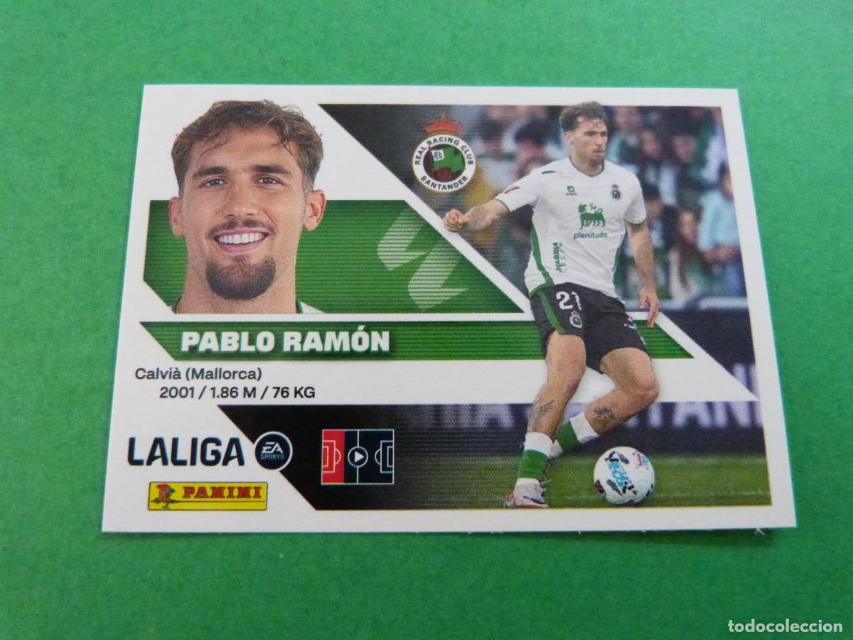 Cromos de f&uacute;tbol: CROMO FUTBOL PABLO RAMON RACING DE SANTANDER COLOCA SIN PEGAR N&ordm; 6 BIS LIGA ESTE 2026-2027/26-27