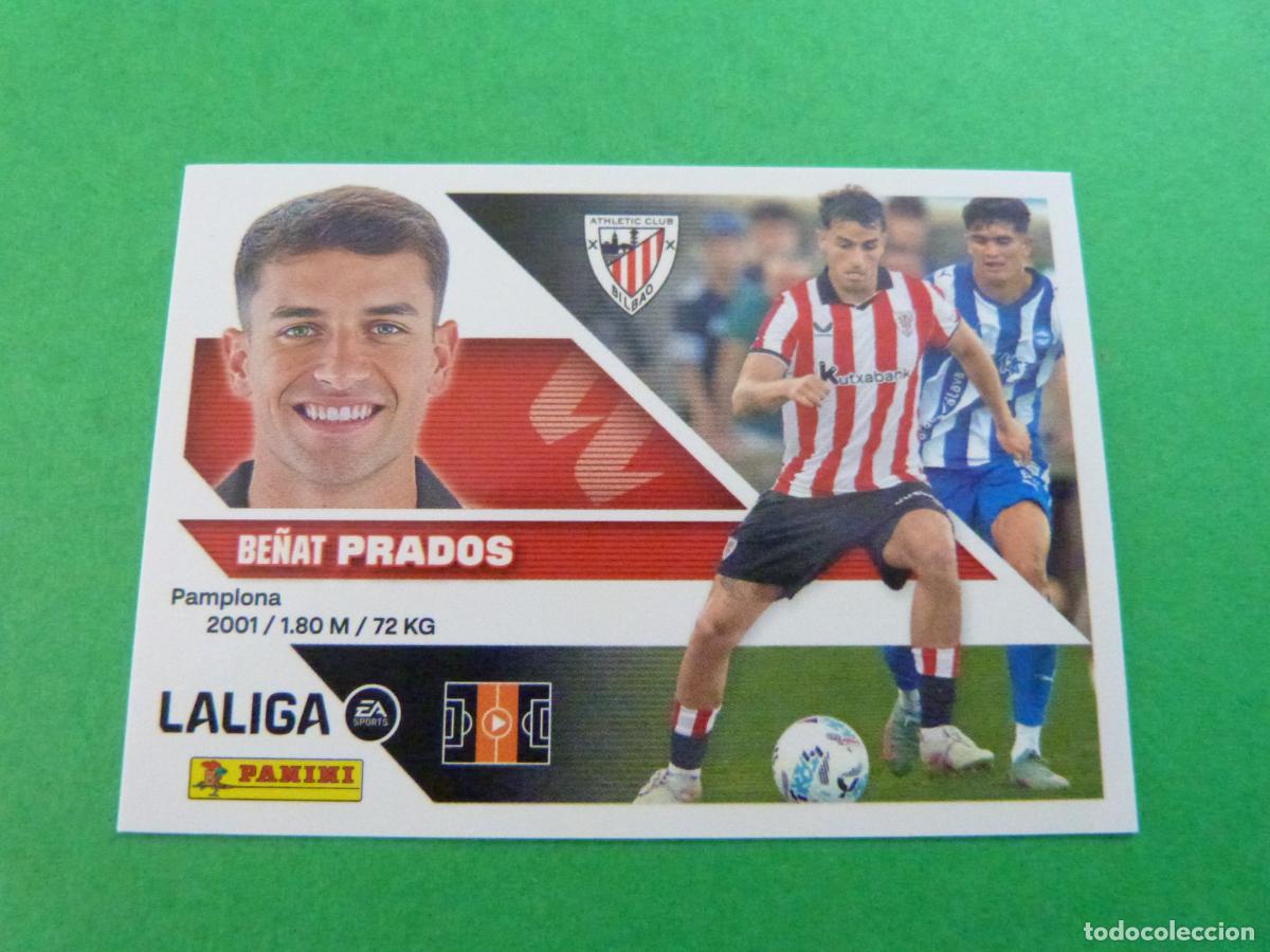 Cromos de f&uacute;tbol: CROMO FUTBOL PRADOS ATH. BILBAO COLOCA SIN PEGAR N&ordm; 13 BIS LIGA ESTE 2026-2027/26-27