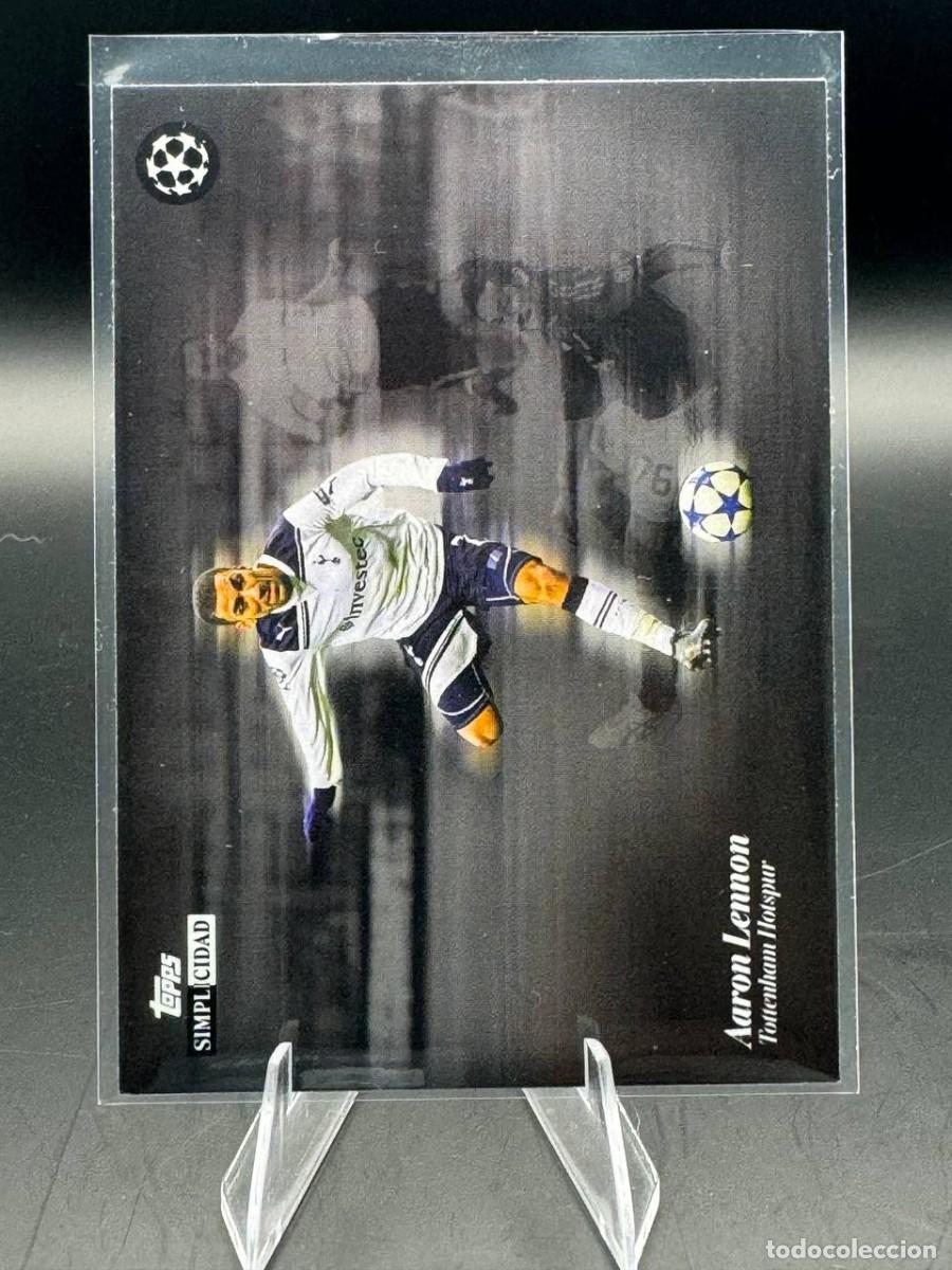 Cromos de f&uacute;tbol: Aaron Lennon Simplicidad Velocidad