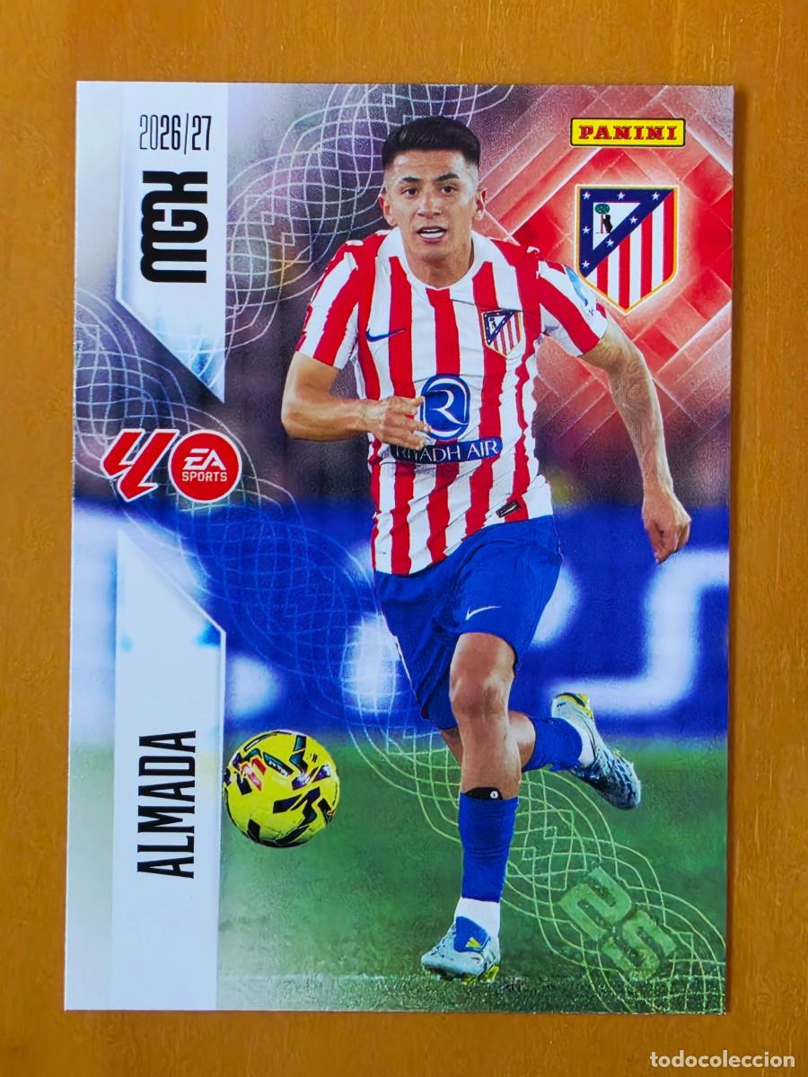 Cromos de f&uacute;tbol: 68 Thiago Almada, Atl&eacute;tico de Madrid, Panini Megacracks MGK 2026 2027 26 27