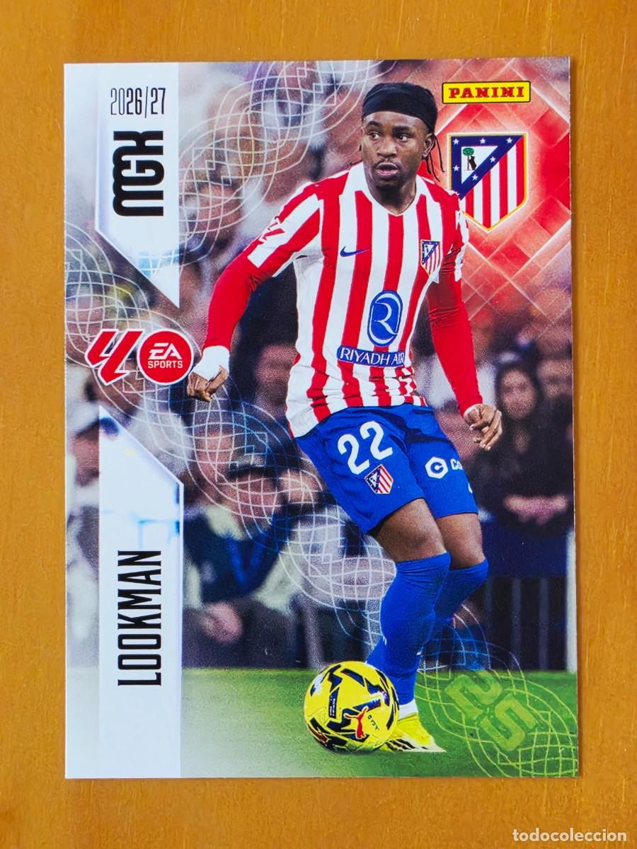 Cromos de f&uacute;tbol: 70 Ademola Lookman, Atl&eacute;tico de Madrid, Panini Megacracks MGK 2026 2027 26 27