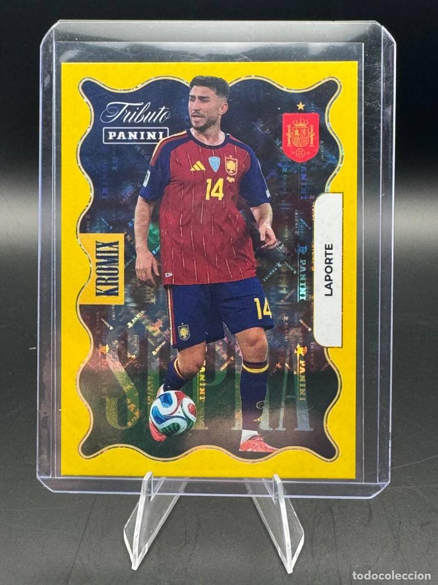 Cromos de f&uacute;tbol: Aymeric Laporte Kromix Gold KO74
