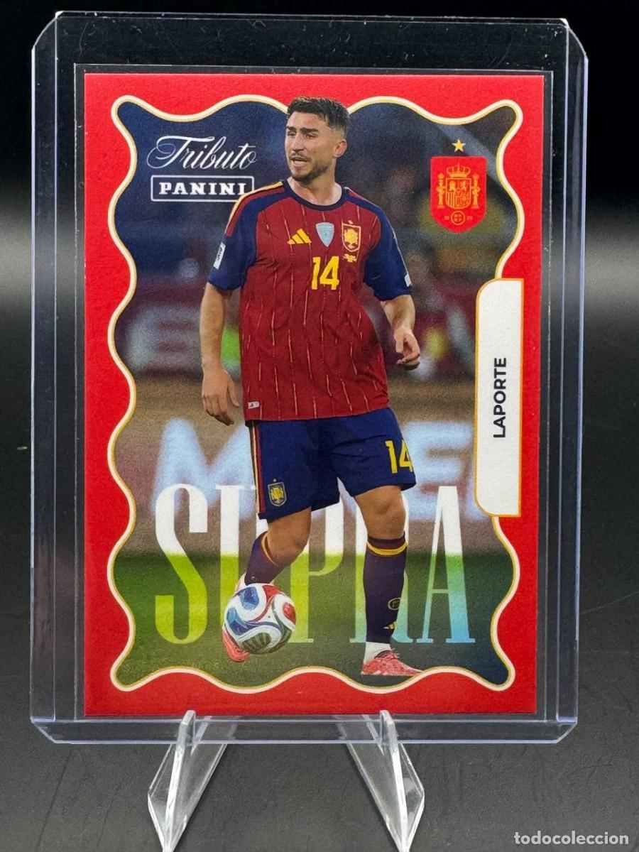 Cromos de f&uacute;tbol: Aymeric Laporte Panini Tributo SUPRA #74