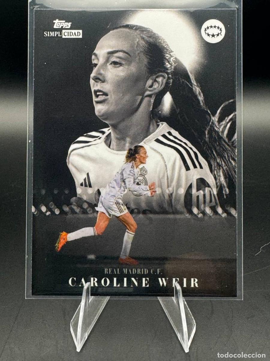 Cromos de f&uacute;tbol: Caroline Weir Simplicidad Exaltaci&oacute;n