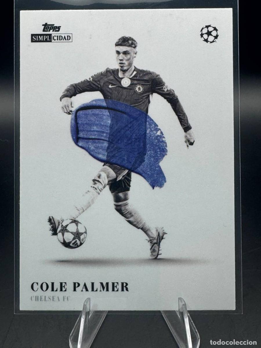Cromos de f&uacute;tbol: Cole Palmer Simplicidad Artista