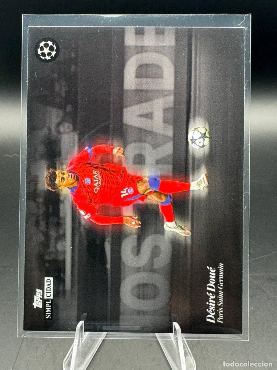 Cromos de f&uacute;tbol: D&eacute;sir&eacute; Dou&eacute; Simplicidad Velocidad
