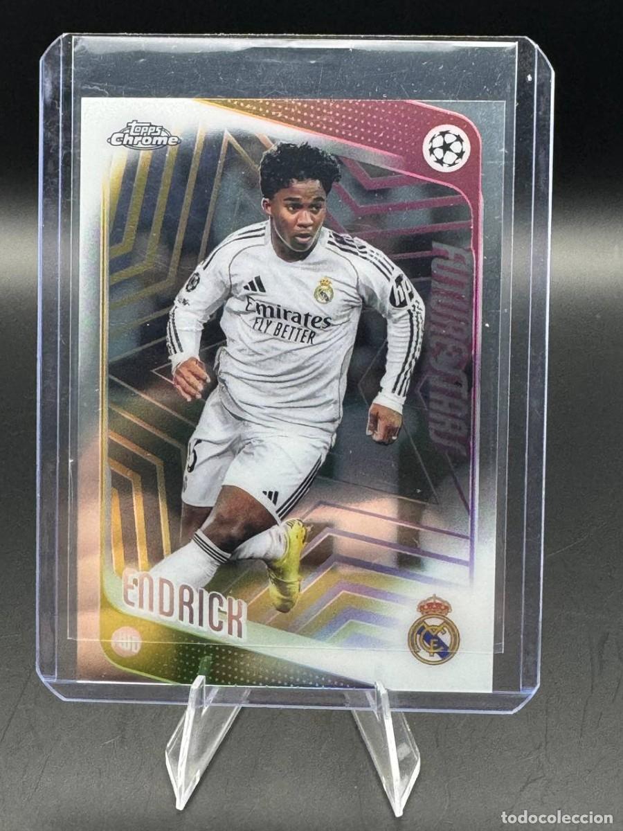 Cromos de f&uacute;tbol: Endrick Chrome Future Stars Refractor #86 copia 2