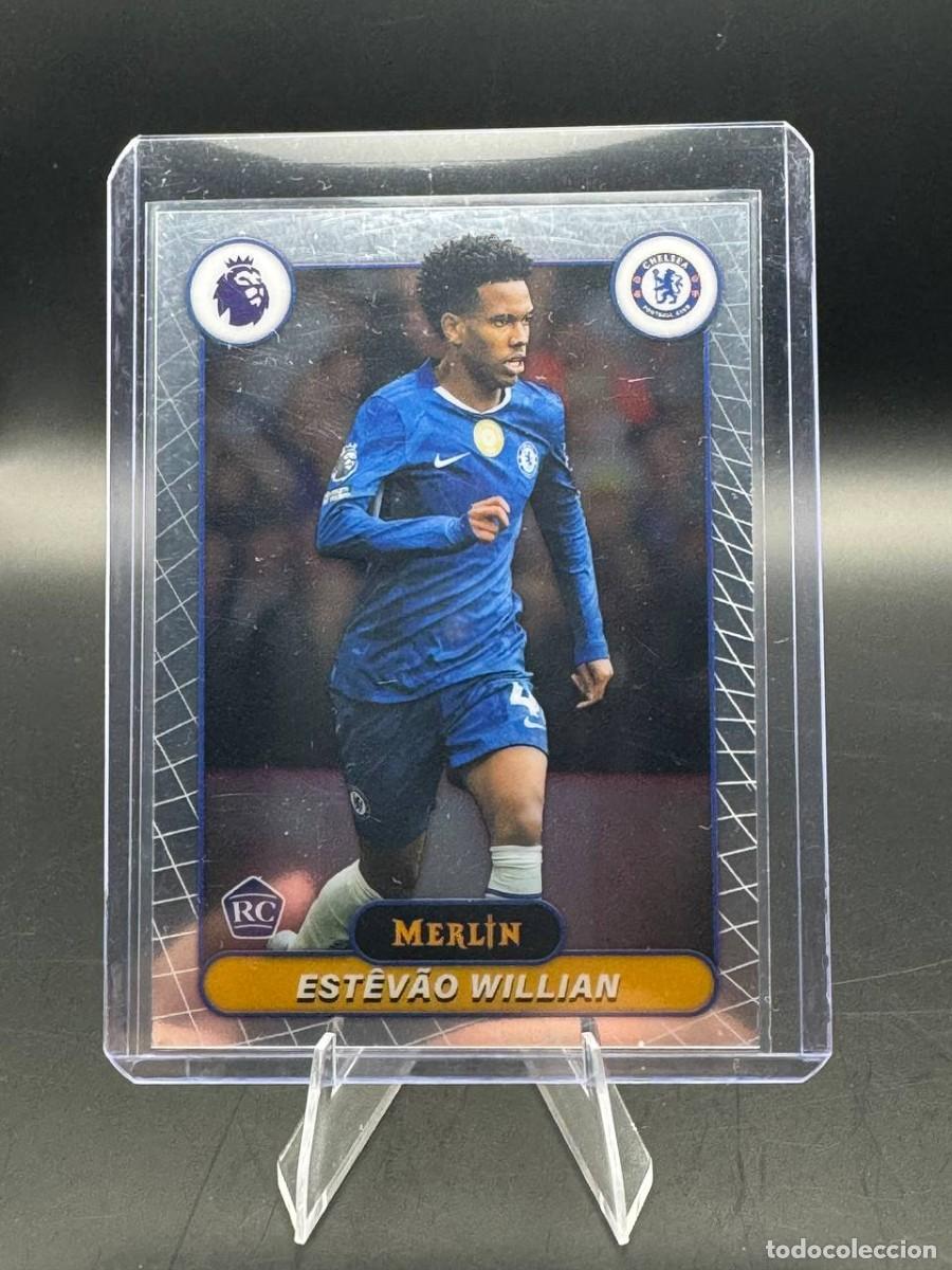 Cromos de f&uacute;tbol: Estevao Willian Topps Merlin RC #63