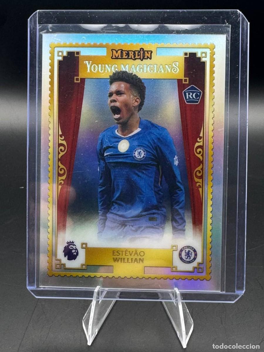 Cromos de f&uacute;tbol: Est&ecirc;v&atilde;o Willian Merlin Young Magicians YM-8 RC