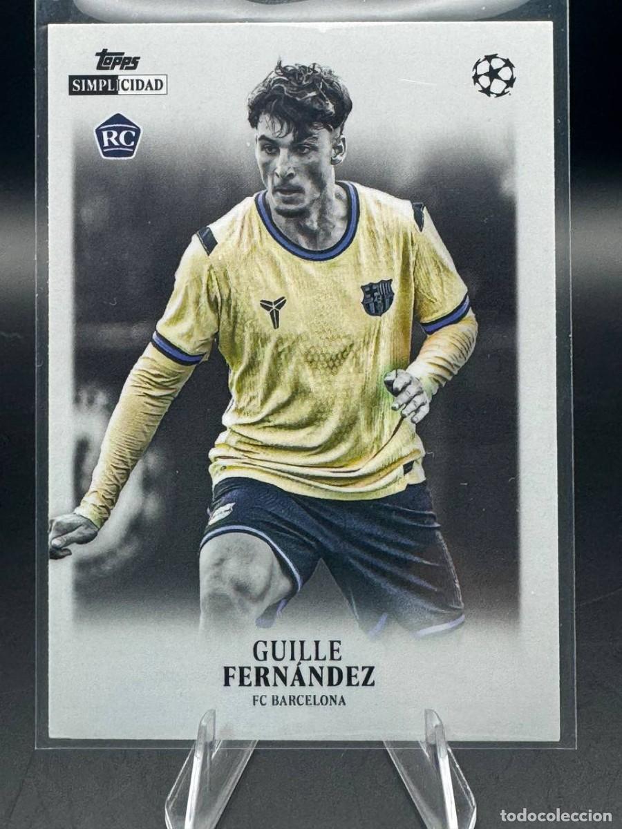 Cromos de f&uacute;tbol: Guille Fern&aacute;ndez RC Simplicidad Joyas