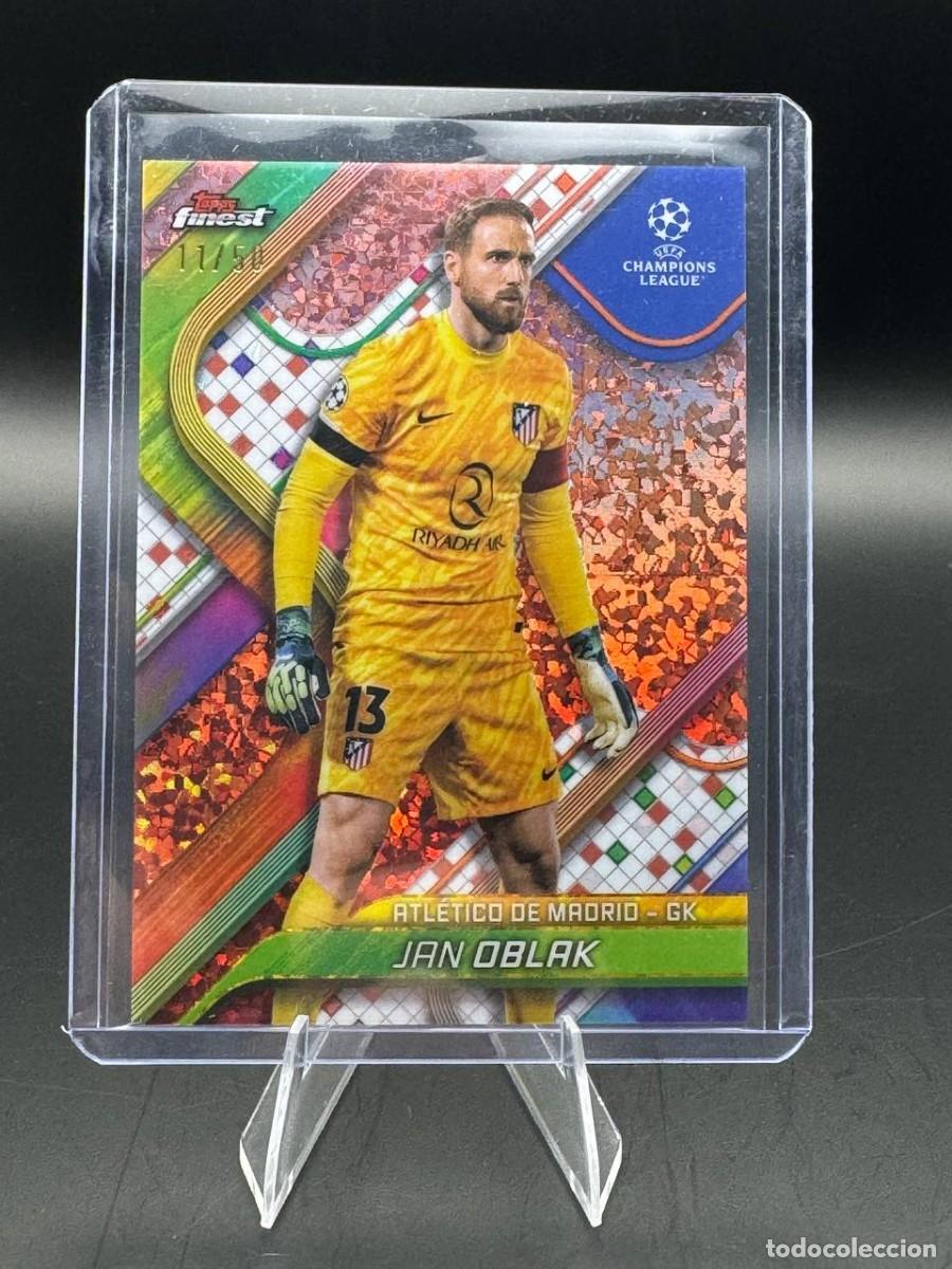 Cromos de f&uacute;tbol: Jan Oblak Finest Rose Gold Mini-Diamond 11/50