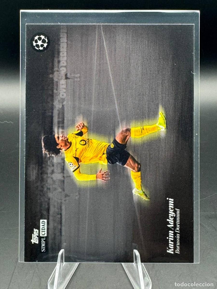 Cromos de f&uacute;tbol: Karim Adeyemi Simplicidad Velocidad