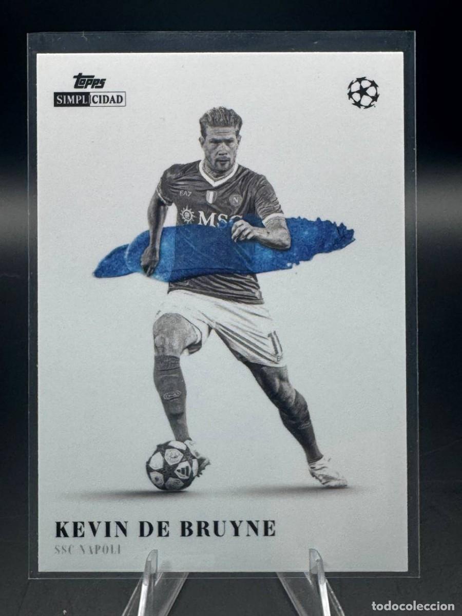 Cromos de f&uacute;tbol: Kevin De Bruyne Simplicidad Artista