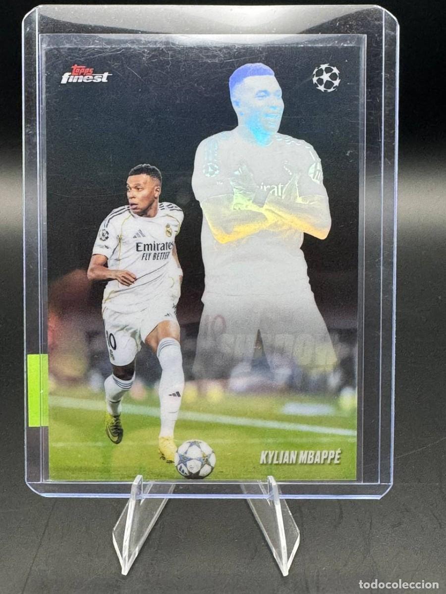 Cromos de f&uacute;tbol: Kylian Mbappe Topps Finest SH-2