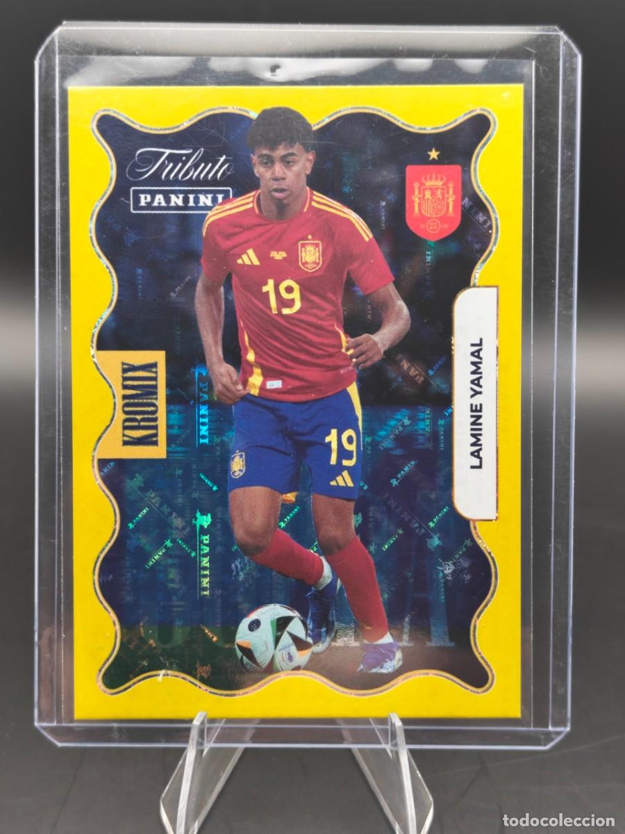Cromos de f&uacute;tbol: Lamine Yamal Kromix Supra Gold KO79