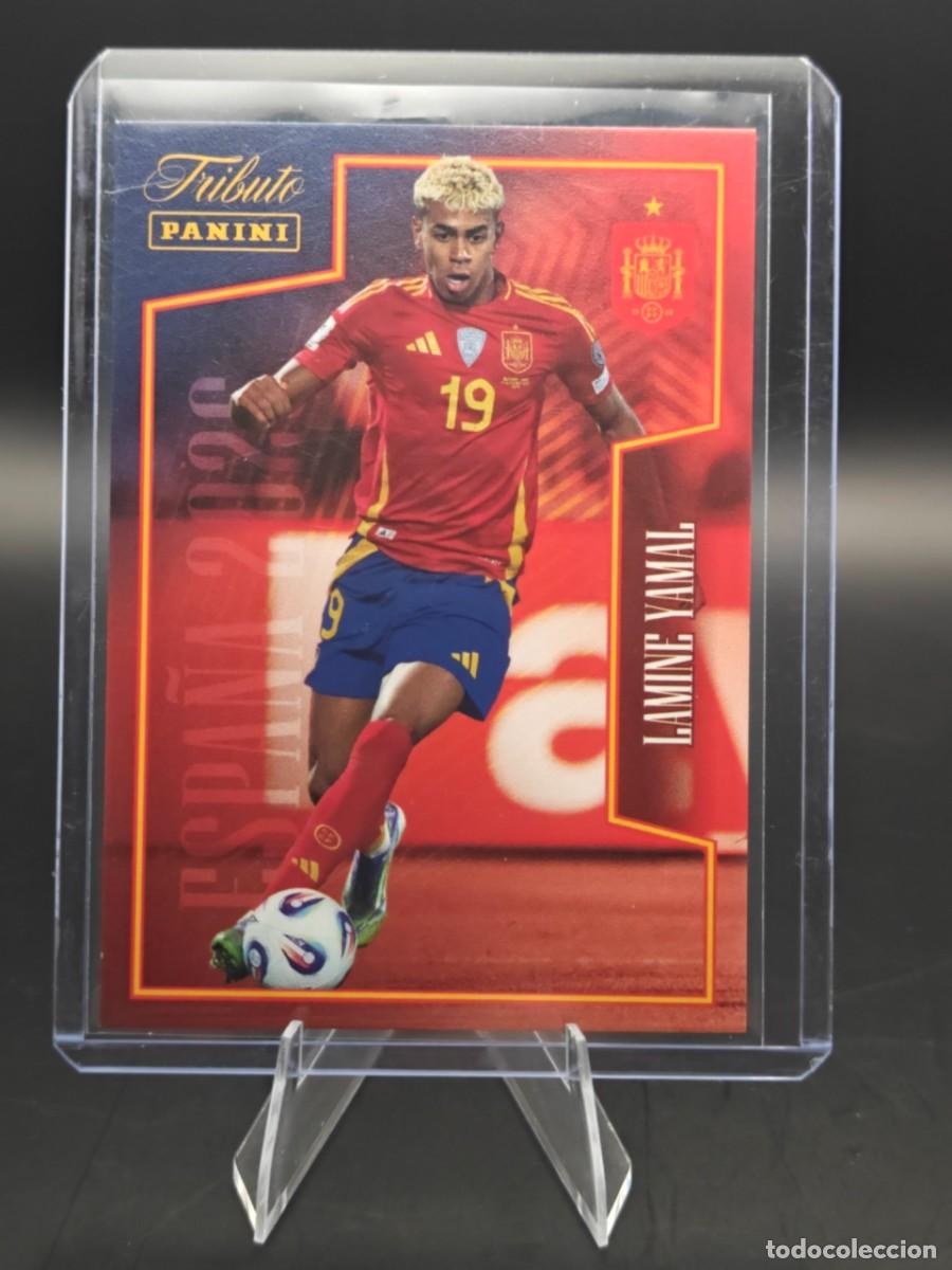 Cromos de f&uacute;tbol: Lamine Yamal Panini Tributo Espa&ntilde;a #61