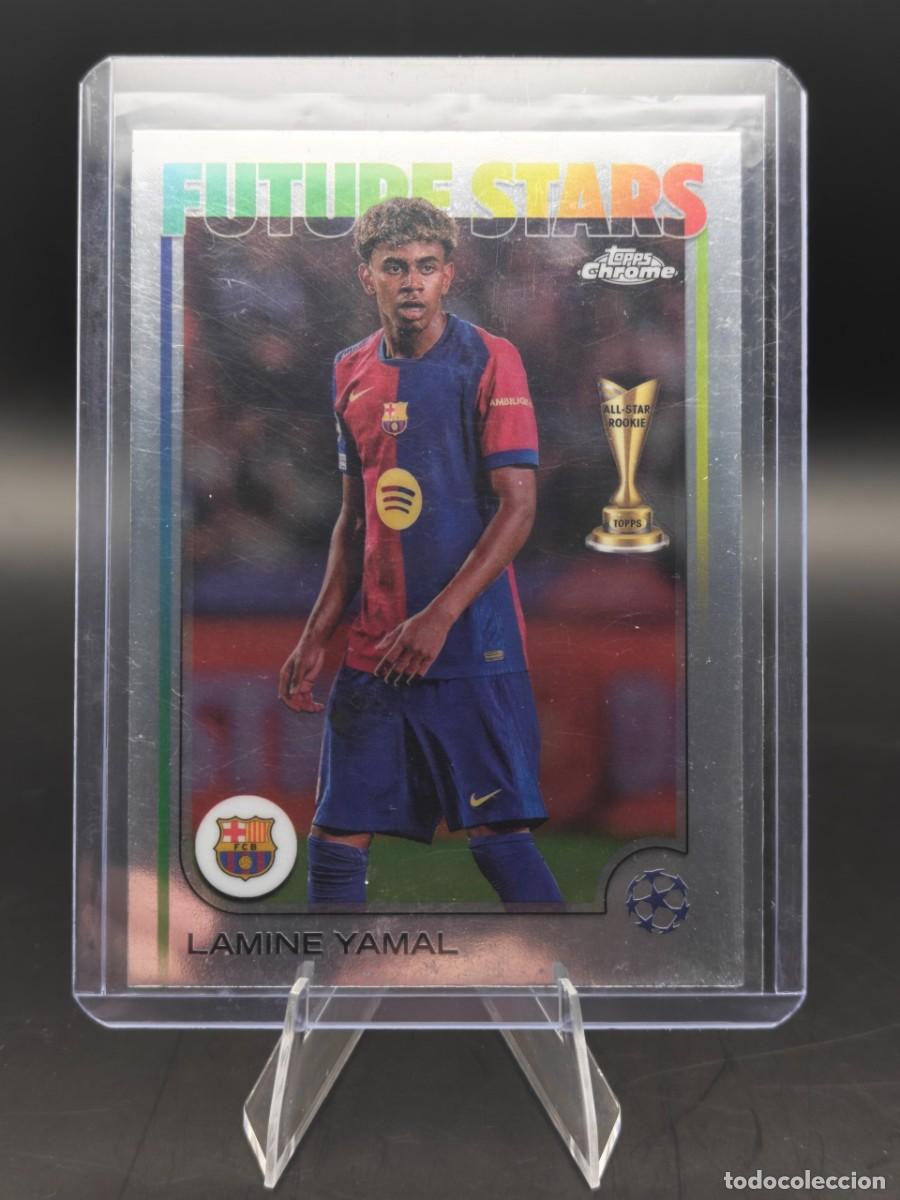 Cromos de f&uacute;tbol: Lamine Yamal Topps Chrome Future Stars #27