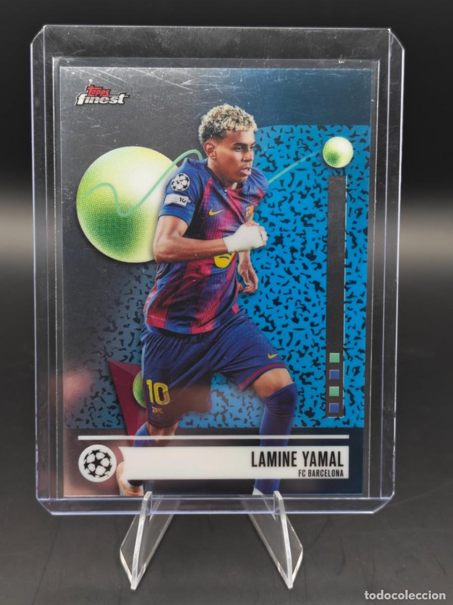 Football Stickers: Lamine Yamal Topps Finest UEFA #1