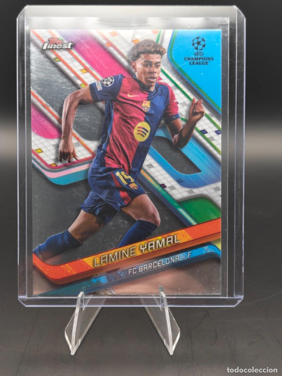 Football Stickers: Lamine Yamal Topps Finest UEFA #99