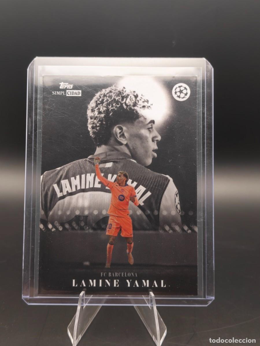 Football Stickers: Lamine Yamal Topps Simplicidad Exaltaci&oacute;n