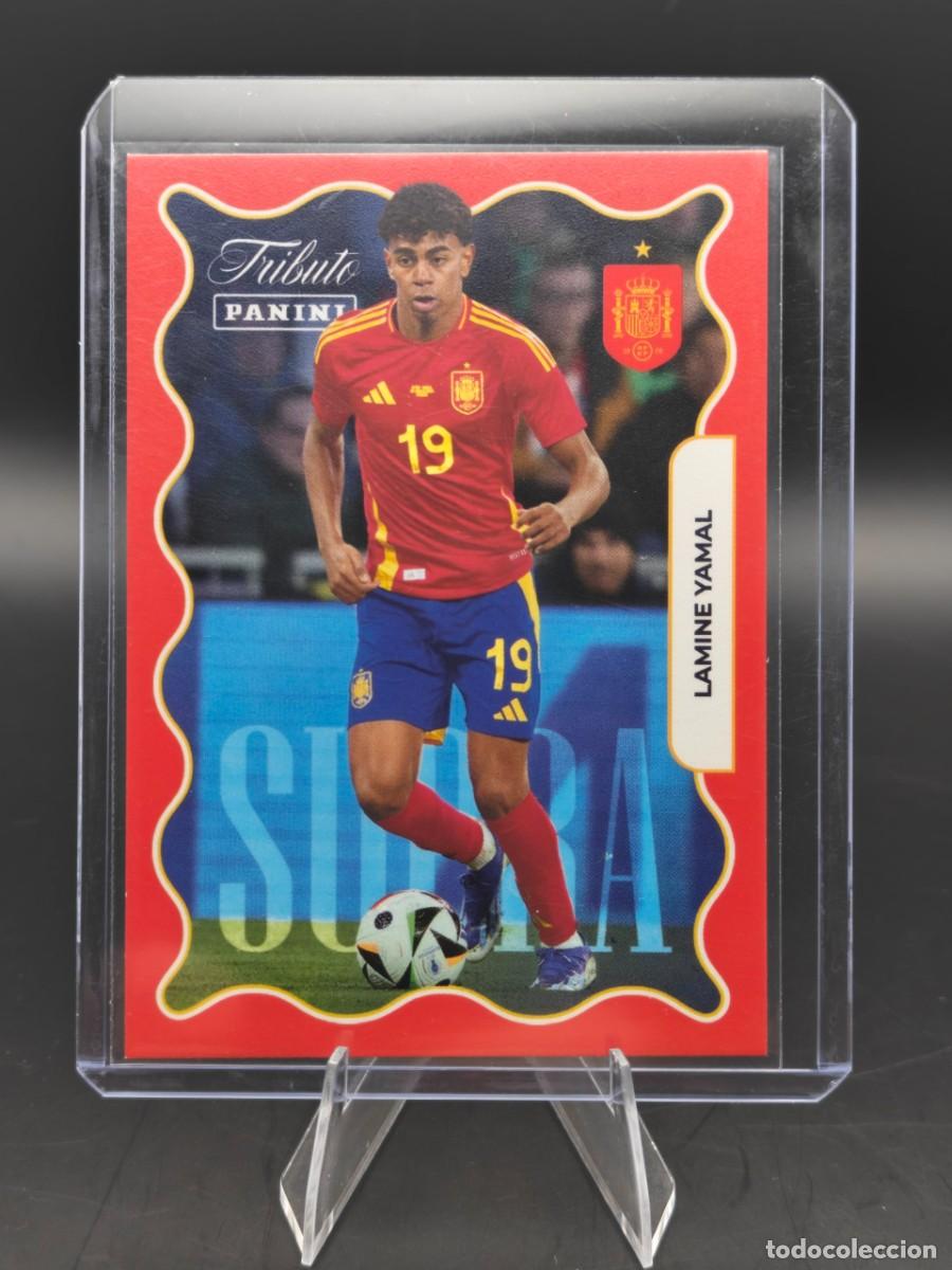 Football Stickers: Lamine Yamal Tributo Supra Limited Red