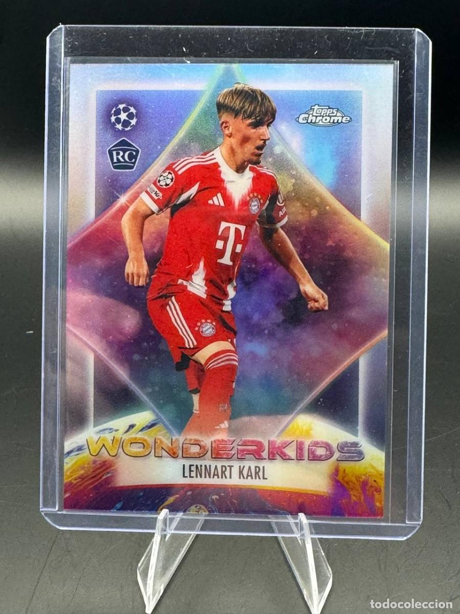 Football Stickers: Lennart Karl Topps Chrome RC Wonderkids WK-8