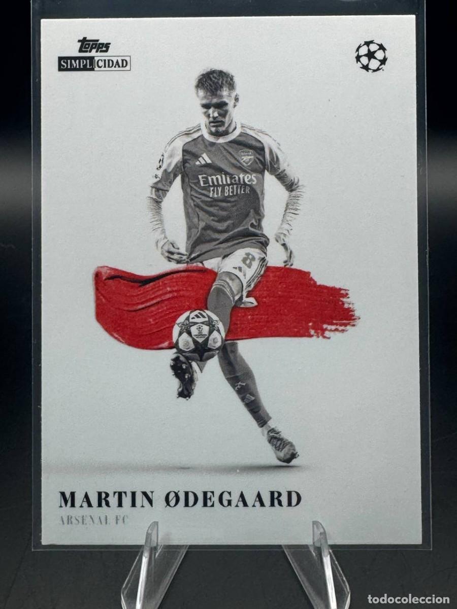 Football Stickers: Martin Odegaard Simplicidad Artista