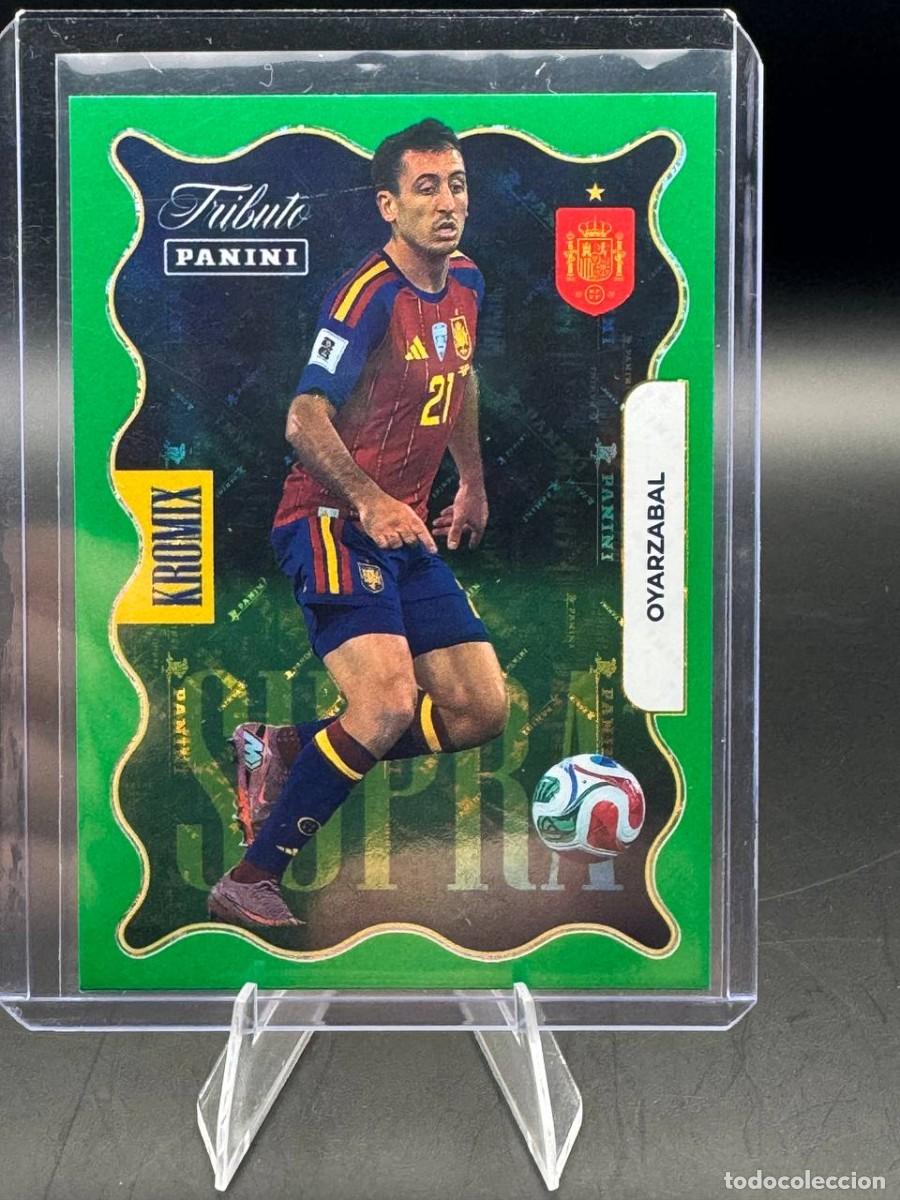 Football Stickers: Mikel Oyarzabal Kromix Green KV80