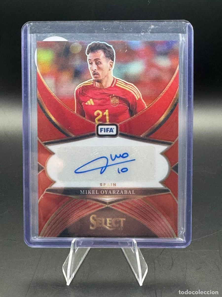 Football Stickers: Mikel Oyarzabal Panini Select autograph SS-MO