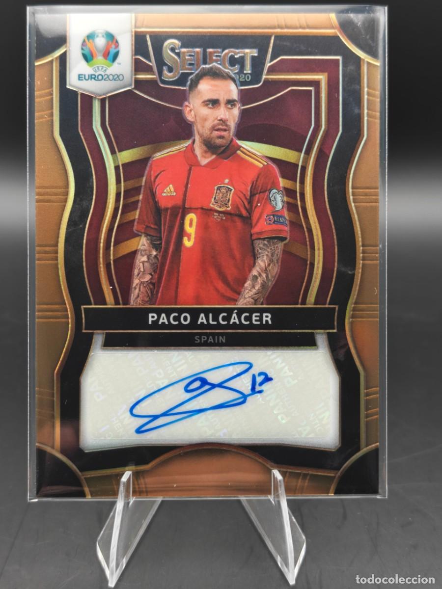 Cromos de Futebol: Paco Alc&aacute;cer Select Auto numerada 26/49