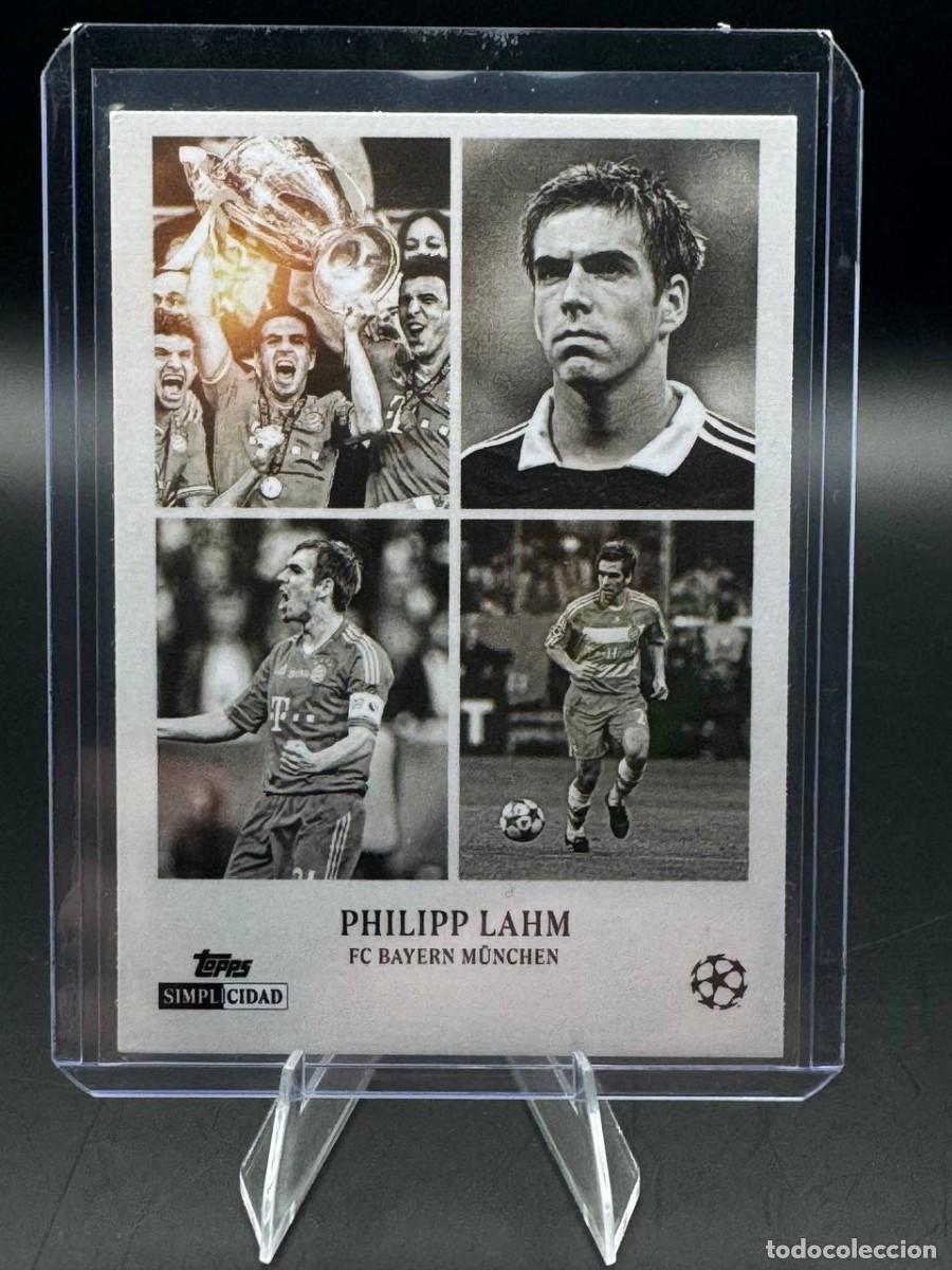 Cromos de Futebol: Philipp Lahm Topps Simplicidad Ra&iacute;ces