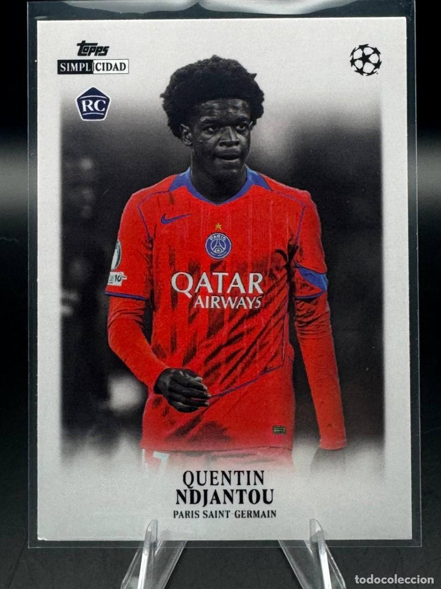 Cromos de Futebol: Quentin Ndjantou RC Simplicidad Joyas