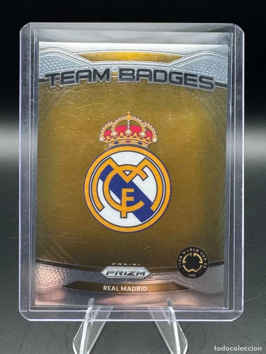 Cromos de Futebol: Real Madrid Panini Prizm Team Badges #16 Base