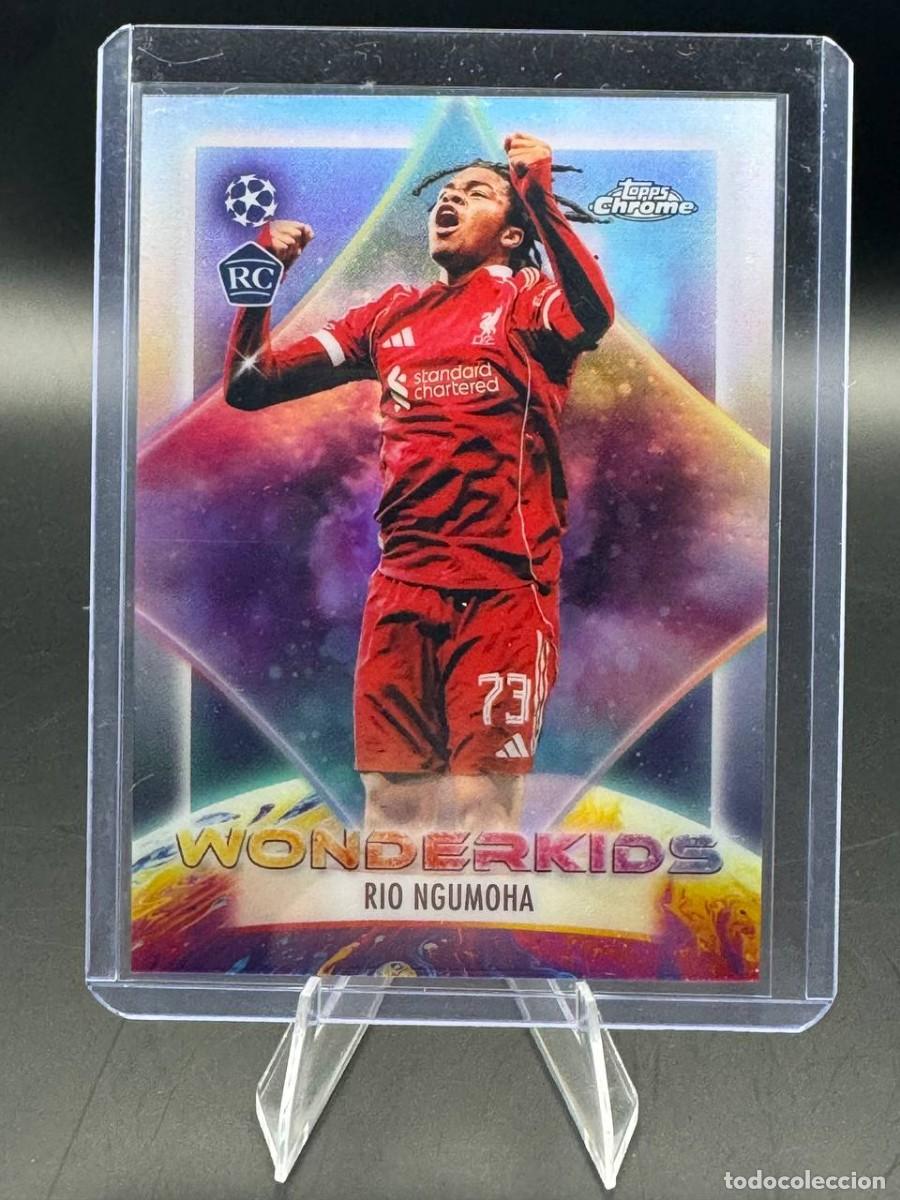 Cromos de Futebol: Rio Ngumoha Topps Chrome RC Wonderkids WK-1