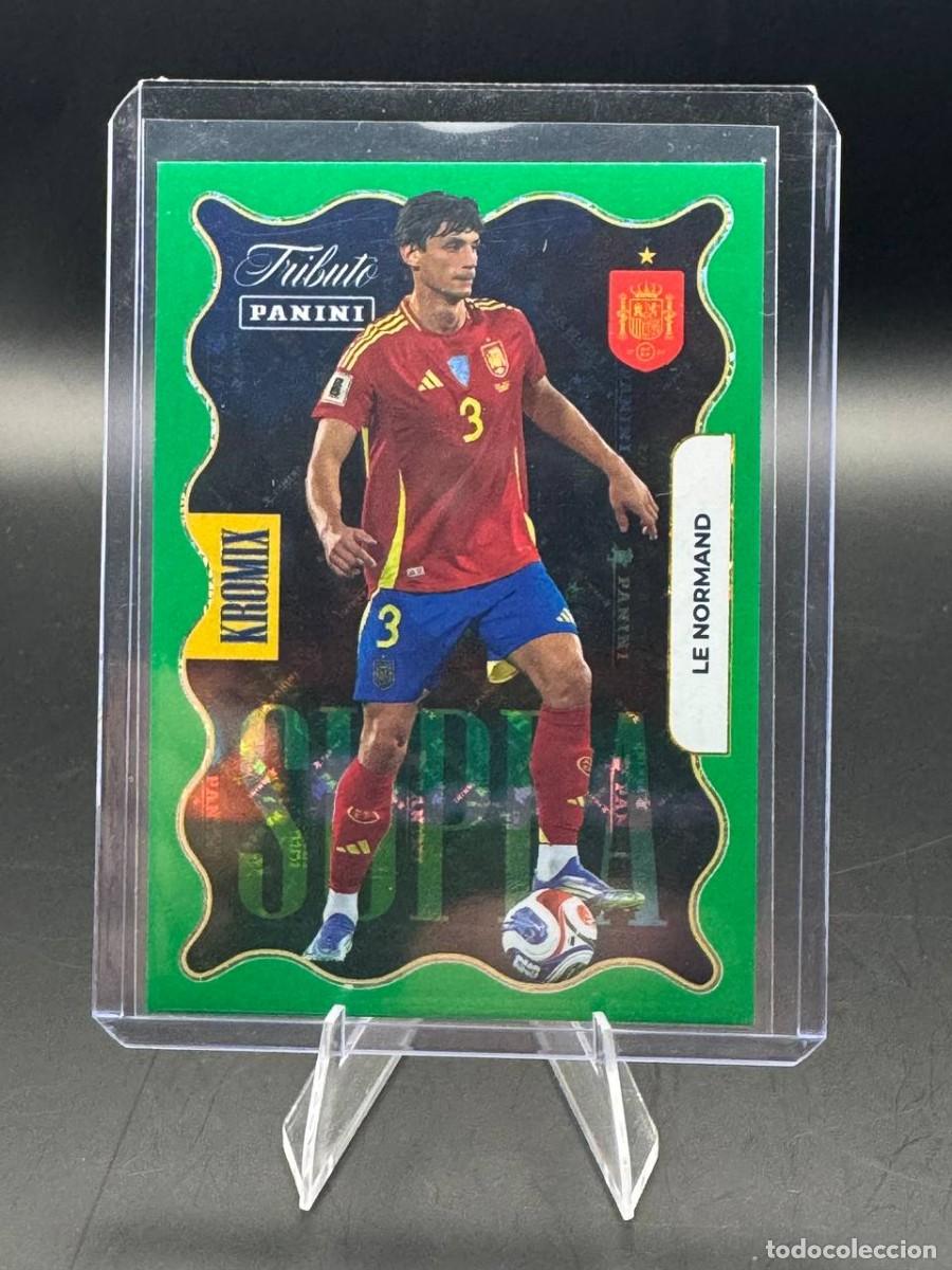 Cromos de Futebol: Robin Le Normand Kromix Green KV73