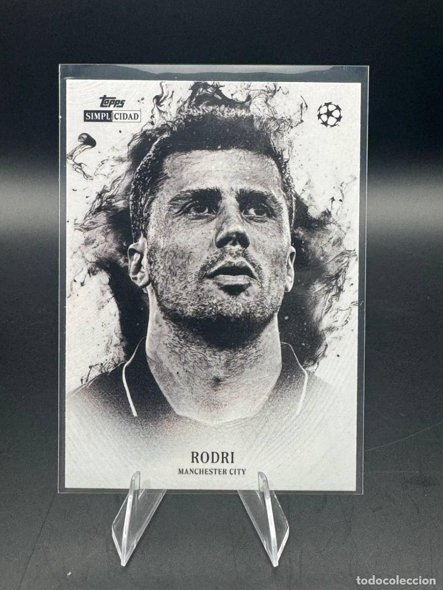 Cromos de Futebol: Rodri Simplicidad Retrato