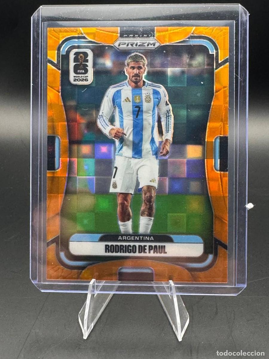Cromos de f&uacute;tbol: Rodrigo De Paul Prizm Orange Pandora 034/215