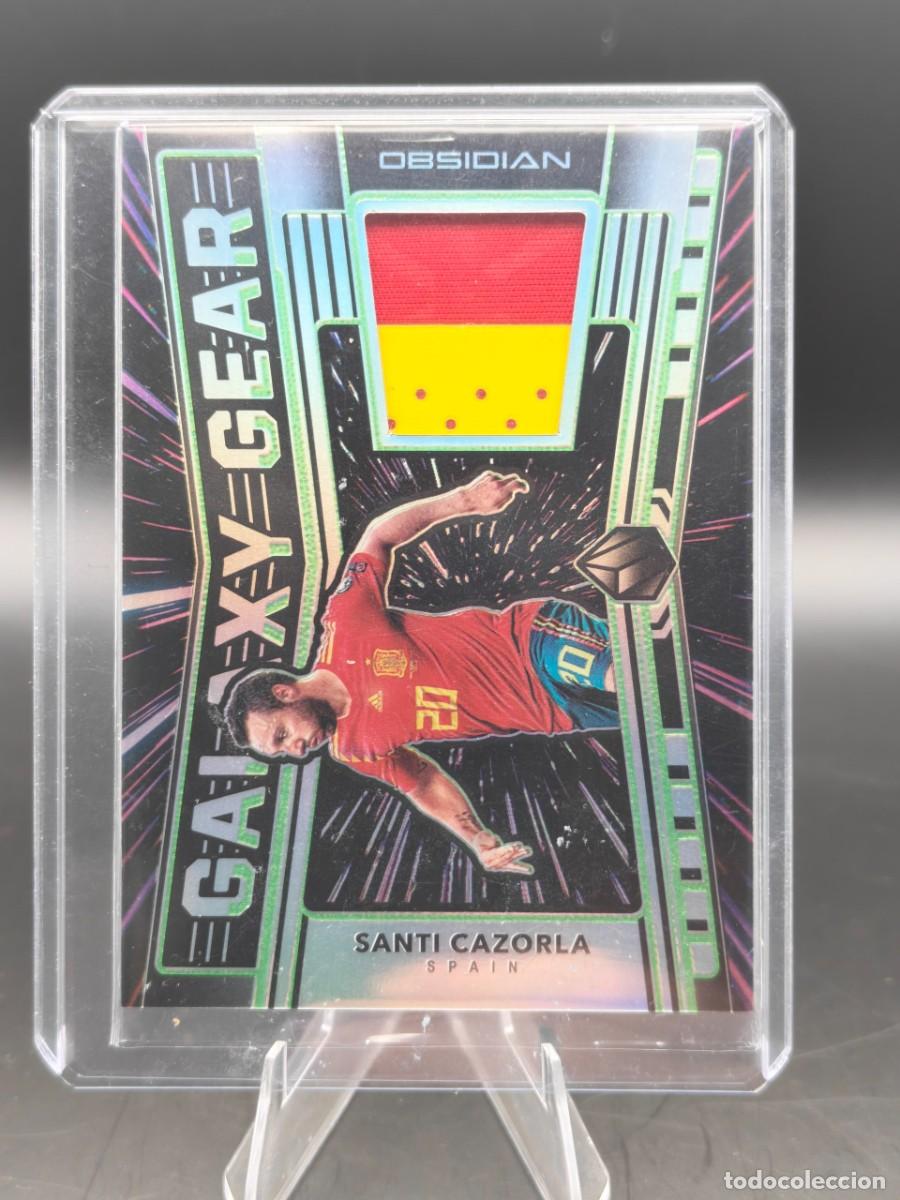 Cromos de f&uacute;tbol: Santi Cazorla Obsidian Galaxy Gear 15/25