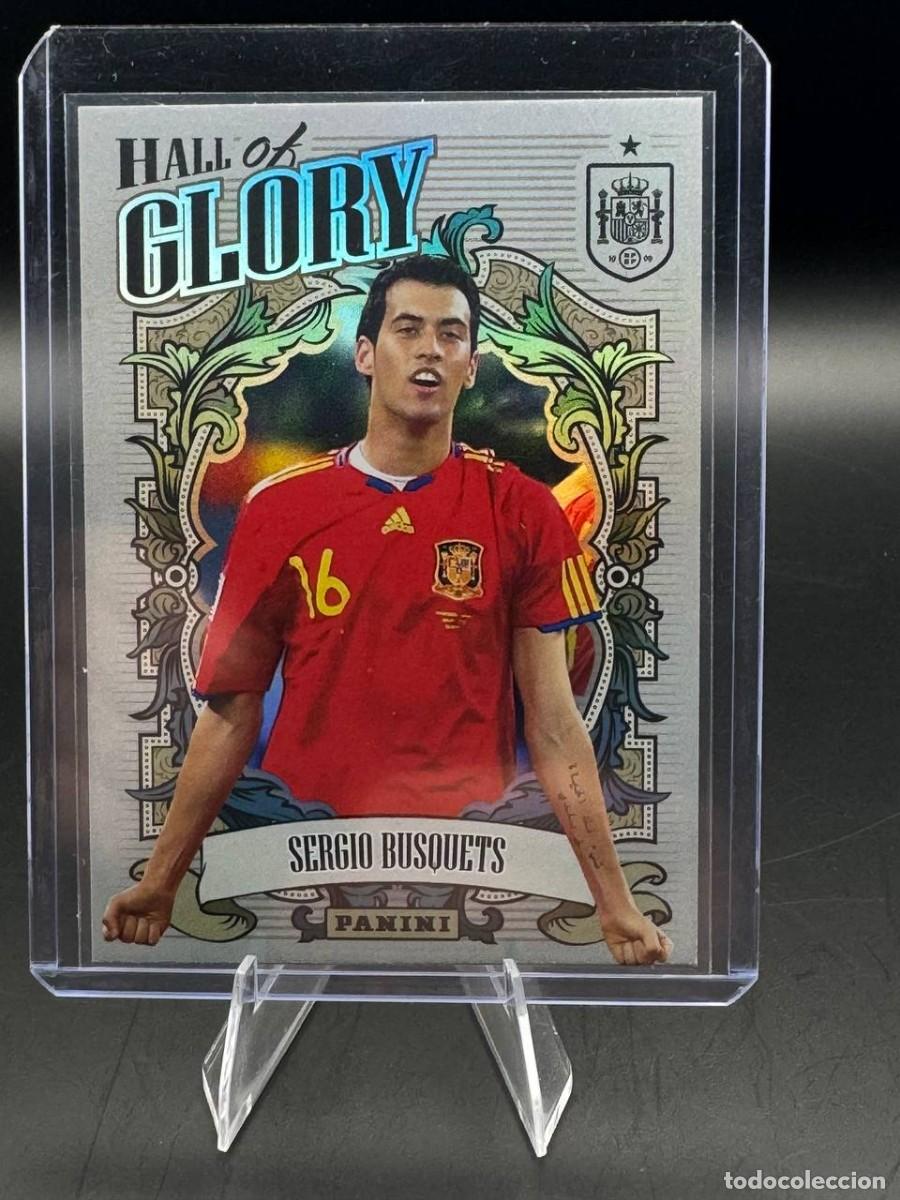 Cromos de f&uacute;tbol: Sergio Busquets Hall of Glory HG18