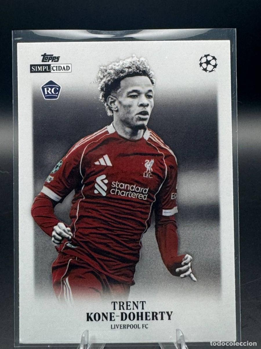 Cromos de f&uacute;tbol: Trent Kone-Doherty RC Simplicidad Joyas